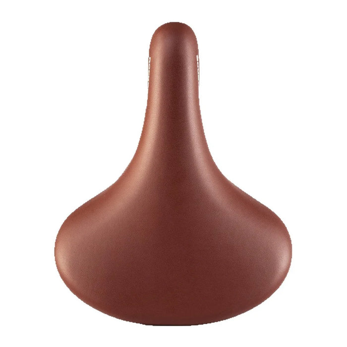ROCKBROS Retro Bicycle Saddle Microfiber Leather Comfort Riding Shock Absorbing Spring Bike Seat - 2