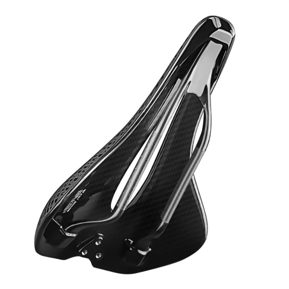 WEST BIKING YP0801262 3D Printed Carbon Fiber Saddle Shockproof Cycling Seat Cushion for Mountain Bike - 4