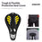 ENLEE EN-330 Bicycle Seat Cover Waterproof Padded Cushion for Road Mountain Bike Universal Anti-Pain Saddle Cover - Silver Label - 5