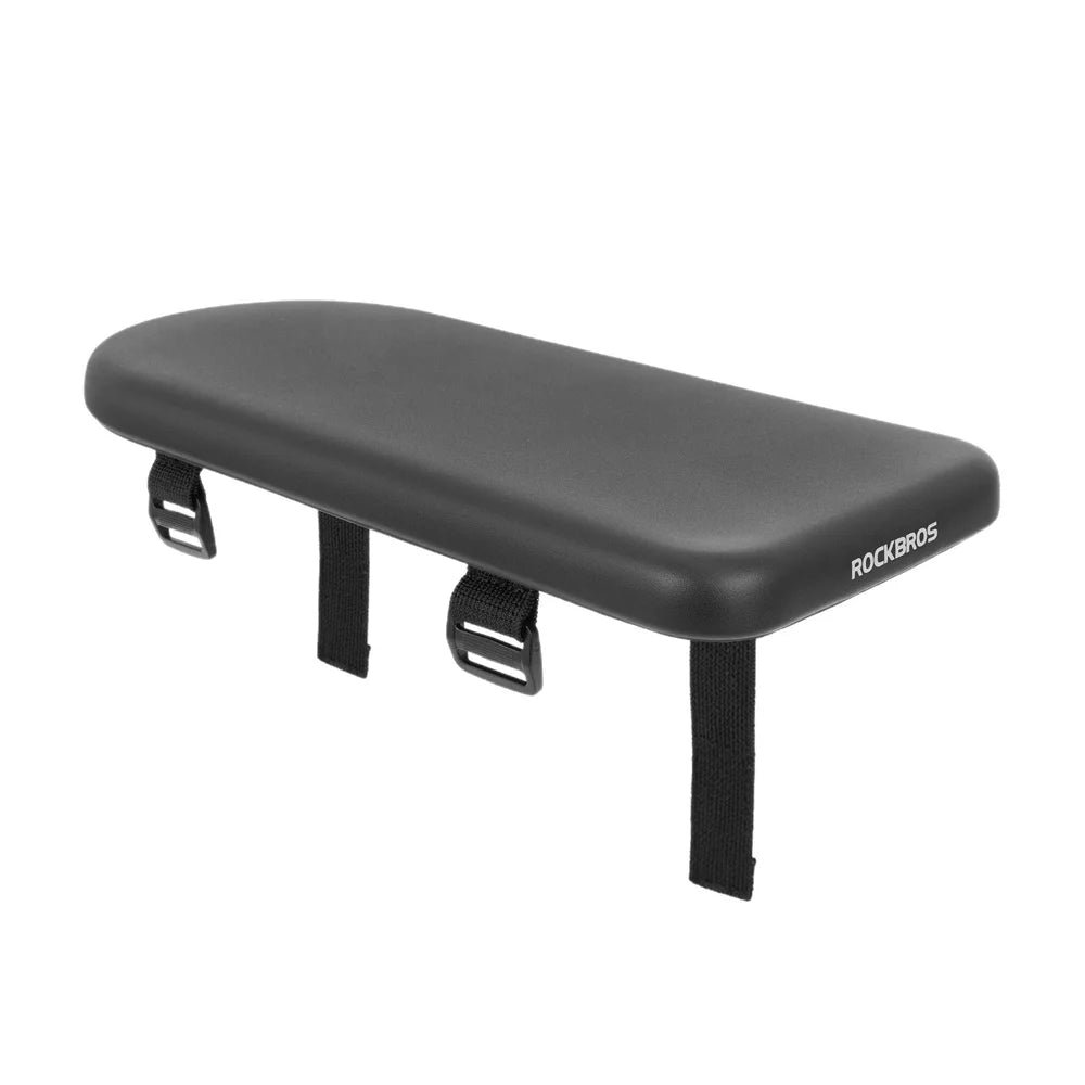 ROCKBROS 380038001 For Mountain Road Bike Rear Rack Seat Pad Waterproof PU Leather Cargo Carrier Cushion - Black - 1
