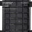 ROCKBROS 380038001 For Mountain Road Bike Rear Rack Seat Pad Waterproof PU Leather Cargo Carrier Cushion - Black - 5