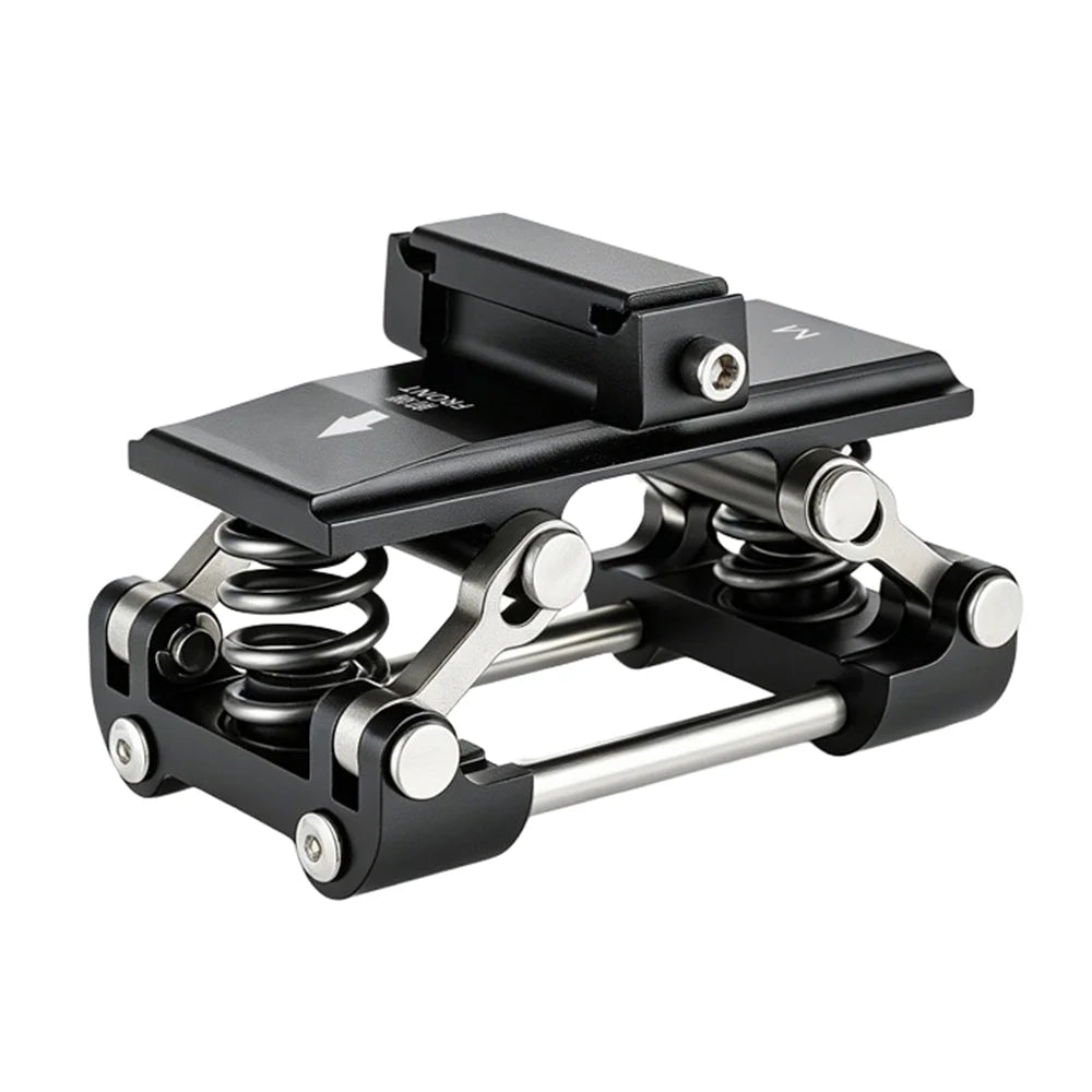 WEST BIKING YP0801267 Bicycle Seat Shock Absorber Mountain Bike Comfort Cushion Anti-Vibration Device - Black/M - 1