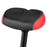 Bicycle Seat Mountain Bike Seat Cushion Shock Absorption No Nose Saddle Riding Equipment - Red - 2