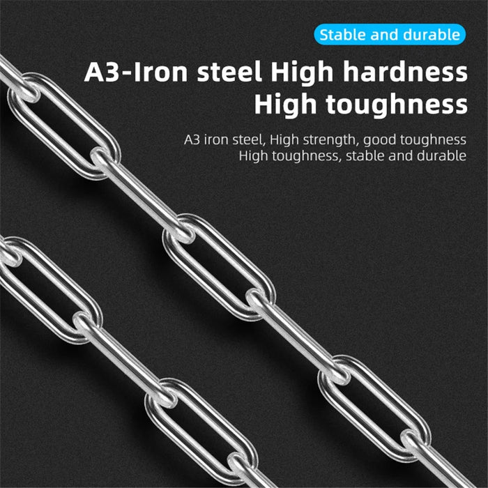 WEST BIKING YP0705089 1.15m Combination Bike Chain Lock Anti-theft 4 Code Safety Heavy Duty Alloy Bicycle Chain Lock - 6