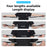 WEST BIKING YP0705089 1.5m Anti-Theft Bike Chain Lock 4 Digit Combination Alloy Keyless Bicycle Locks for Bikes, Scooter, Door - 7