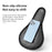 ROCKBROS Bike Saddle Cover Memory Foam + Liquid Silicone Thicken Bicycle Seat Cushion with Dual Tail Light - 5
