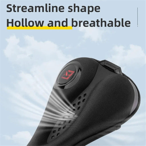 ROCKBROS Bike Silicone Cushion Seat Cover Thickened Shock-resistant MTB Seat Cushion for Cycling - 2