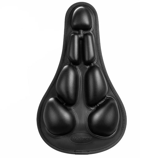 ROCKBROS 38210027001 Press Inflation Bike Saddle Cover Airbags Anti-shock Bicycle Seat Cushion - 2