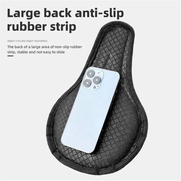 ROCKBROS LF0278 MTB Electric Bike Cushion Memory Foam Seat Cover Bicycle Seat Cushion for Cycling - 3