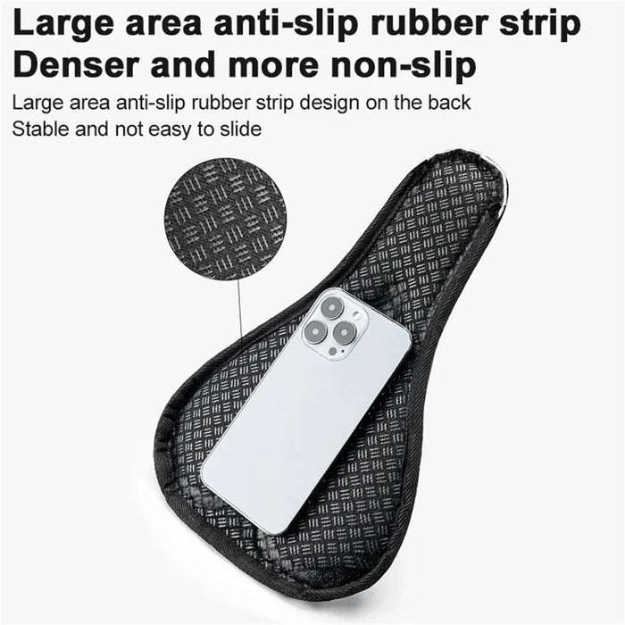 ROCKBROS Bike Cycling Saddle Cover Shock-absorption Silicone Bicycle Seat Cushion - Style 38210033001 - 7