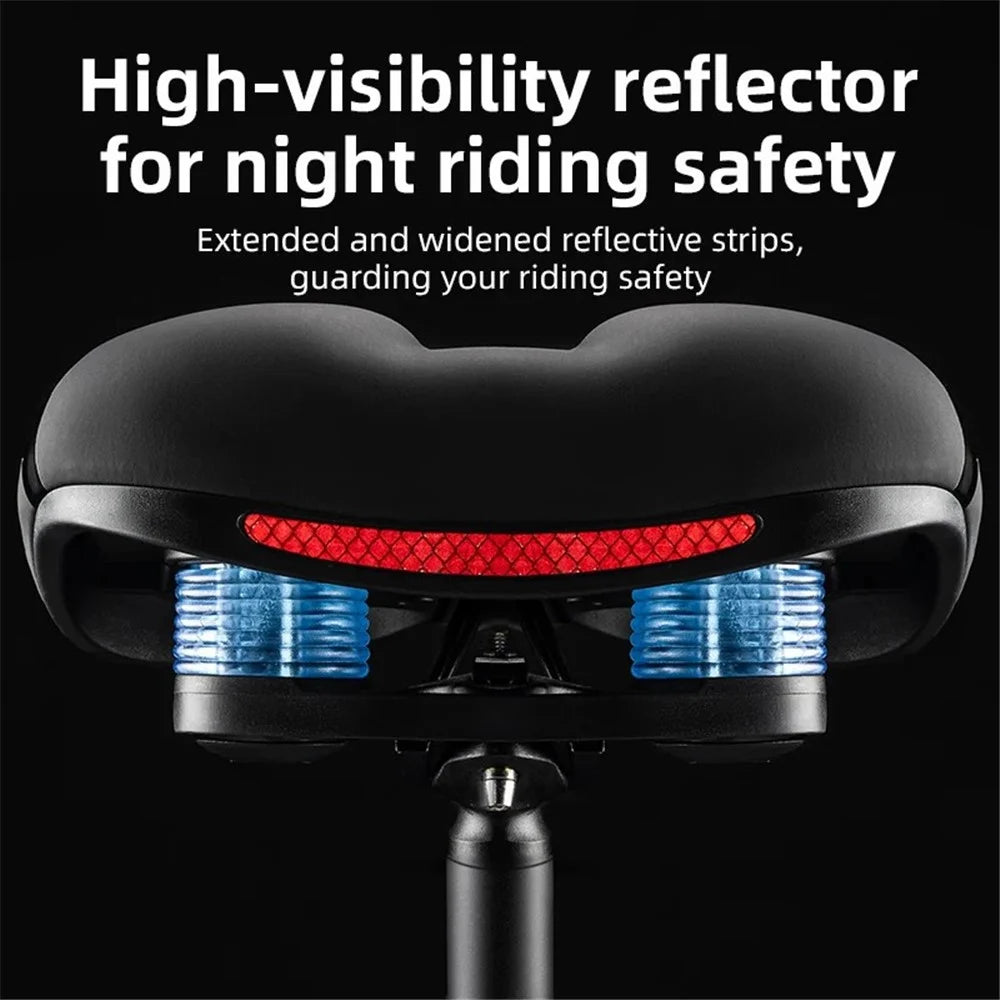 ROCKBROS Bike Cycling Saddle Breathable Shock Absorption Bicycle Seat Cushion - Sponge Type - 3