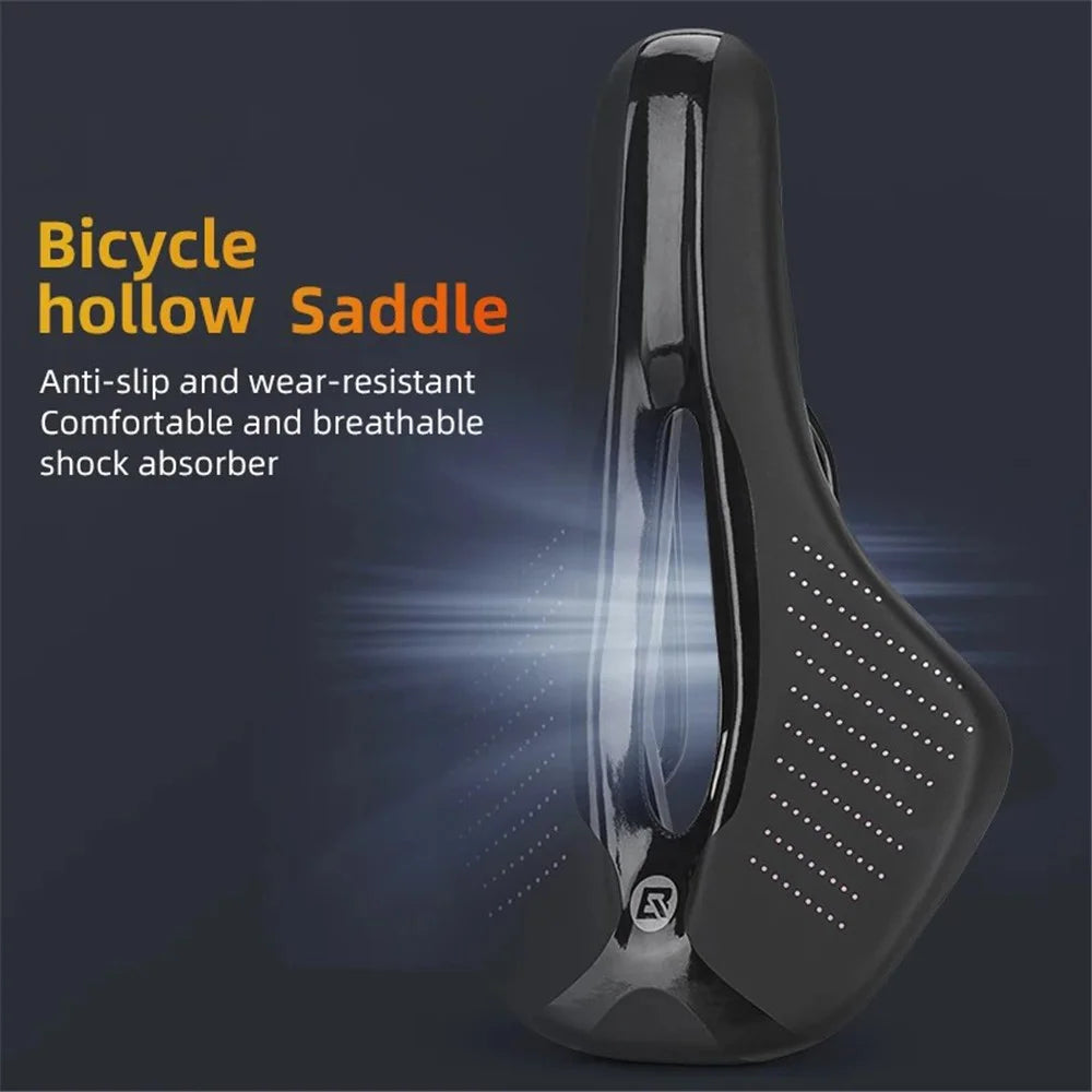 ROCKBROS 8180 Foam Sponge Bike Seat Saddle Breathable Bicycle Seat Cushion - 152mm polyurethane - 2
