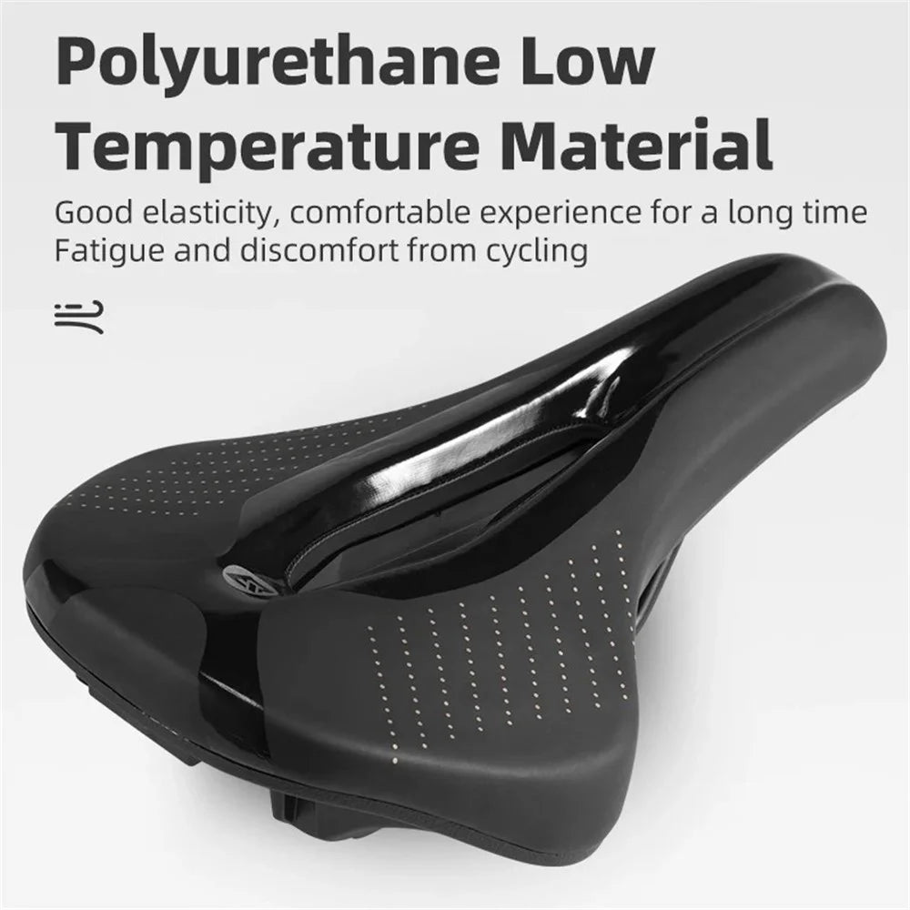 ROCKBROS 8180 Foam Sponge Bike Seat Saddle Breathable Bicycle Seat Cushion - 152mm polyurethane - 4