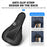 WEST BIKING Bike Saddle Cover PU Leather + Silicone + Memory Foam Thicken Bicycle Seat Cushion - Geometry Pattern - 7