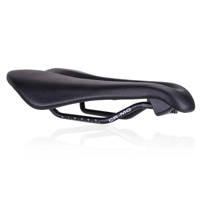 ZTTO 1138 EVA+Microfiber Leather Bike Saddle Hollow Breathable MTB Road Bicycle Seat Cushion - Black - 3