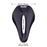 ZTTO 1138 EVA+Microfiber Leather Bike Saddle Hollow Breathable MTB Road Bicycle Seat Cushion - Black - 6
