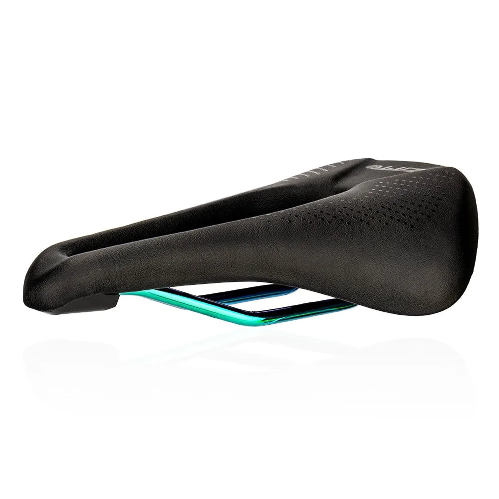 ZTTO 6901 Bicycle Saddle Wide Bike Seat Soft Bike Replacement Hollow Design - Black - 2