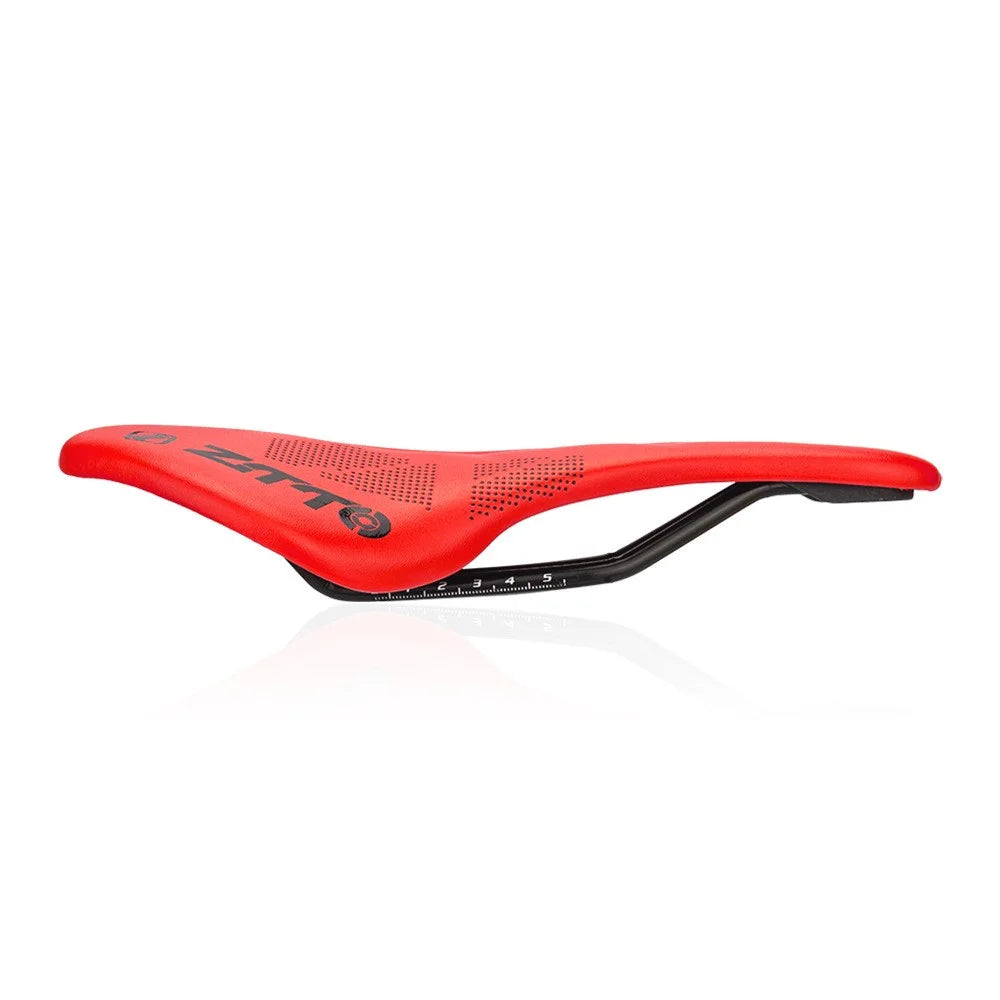 ZTTO ST Bike Seat Cover PU Leather MTB Road Bike Seat Cushion Cycling Accessories - Red - 4