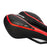 ZTTO 6219 Microfiber Leather Hollow Saddle Mountain Road Bicycle Seat Cushion - Black  /  Red - 6