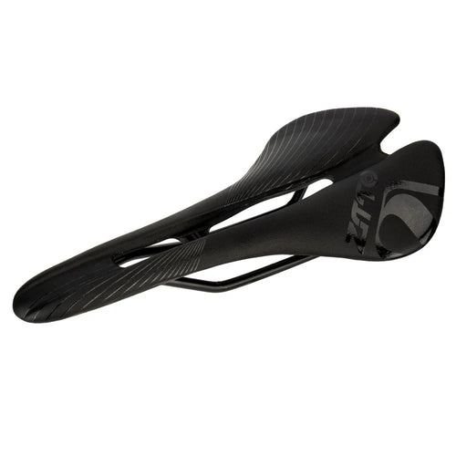 ZTTO 6610 Mountain Road Bike Leather Seat Cushion Ergonomic Hollow Bicycle Saddle - Black - 1