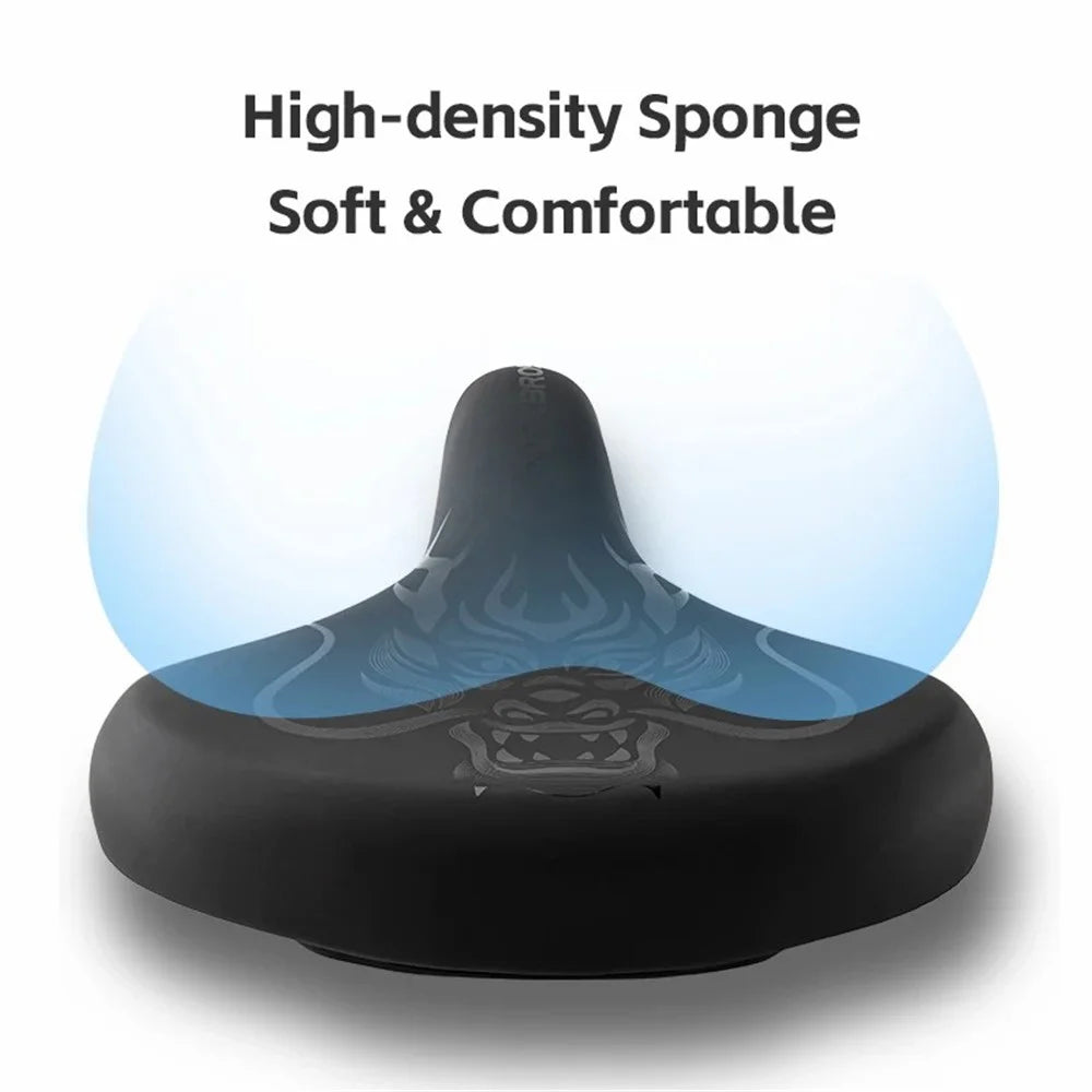 ROCKBROS EX28 High Density Sponge MTB Bike Seat Saddle Widened Bicycle Seat Cushion - 2