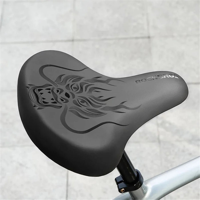 ROCKBROS EX28 High Density Sponge MTB Bike Seat Saddle Widened Bicycle Seat Cushion - 7
