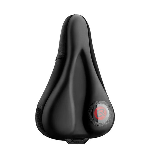 ROCKBROS LF2420 Bicycle Silicone Seat Saddle Quick Release MTB Bike Seat Cushion - Black  /  Red - 1