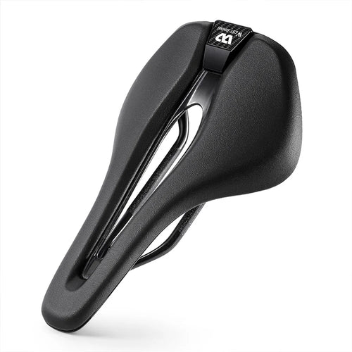 WEST BIKING YP0801204 Lightweight Carbon Fiber PU Leather Hollow Saddle Bike Seat Cushion - 1