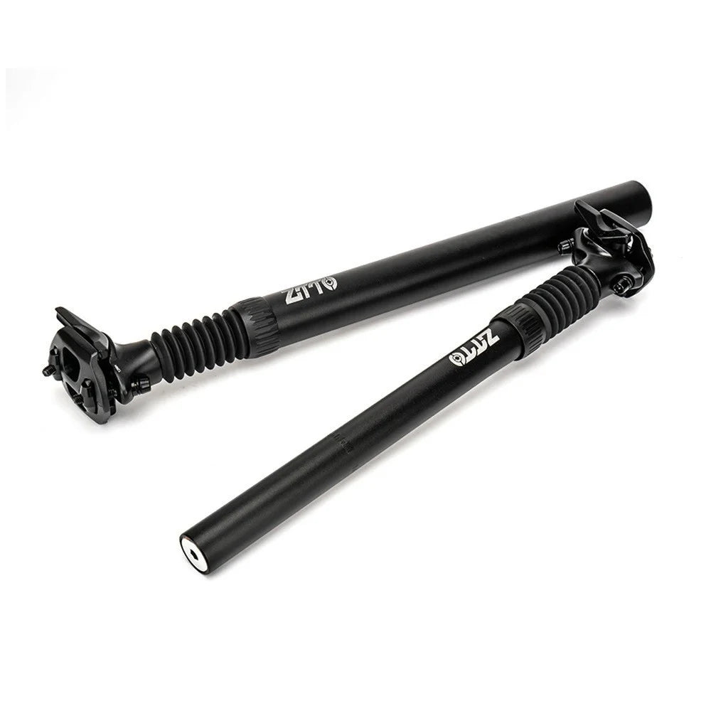 ZTTO Bicycle Seatpost Mountain Bike Aluminum Alloy Shock Absorption Seat Post - 25.4x350mm - 2