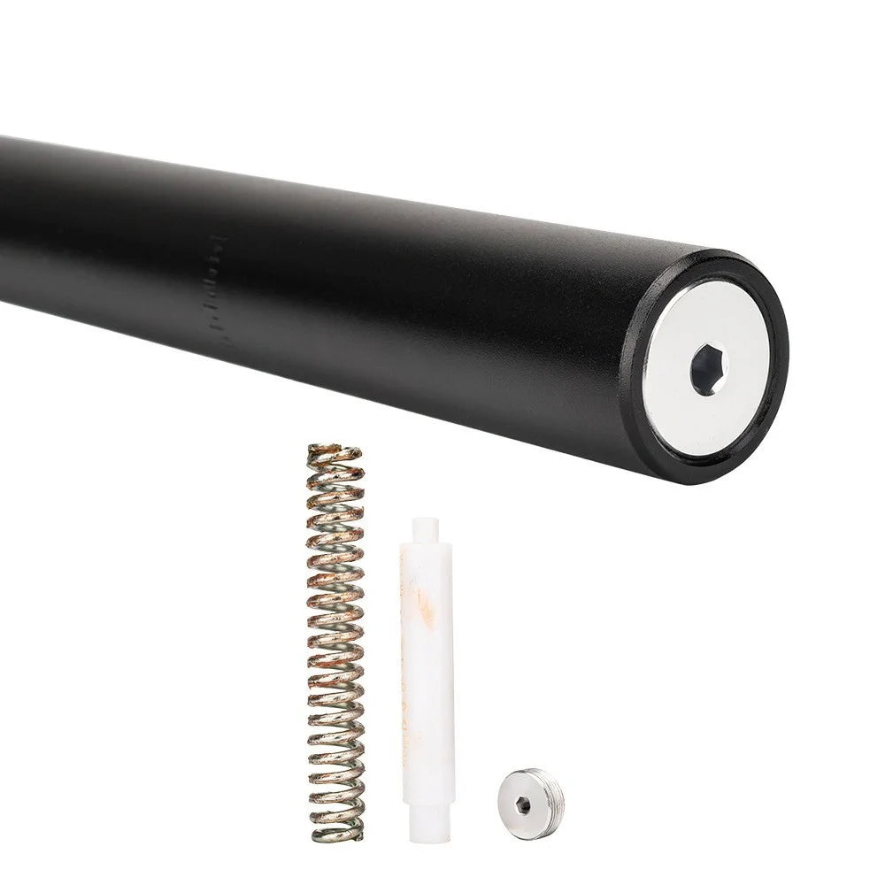 ZTTO Bicycle Seatpost Mountain Bike Aluminum Alloy Shock Absorption Seat Post - 25.4x350mm - 5