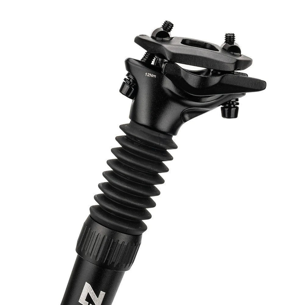 ZTTO Bicycle Seatpost Mountain Bike Aluminum Alloy Shock Absorption Seat Post - 25.4x350mm - 6