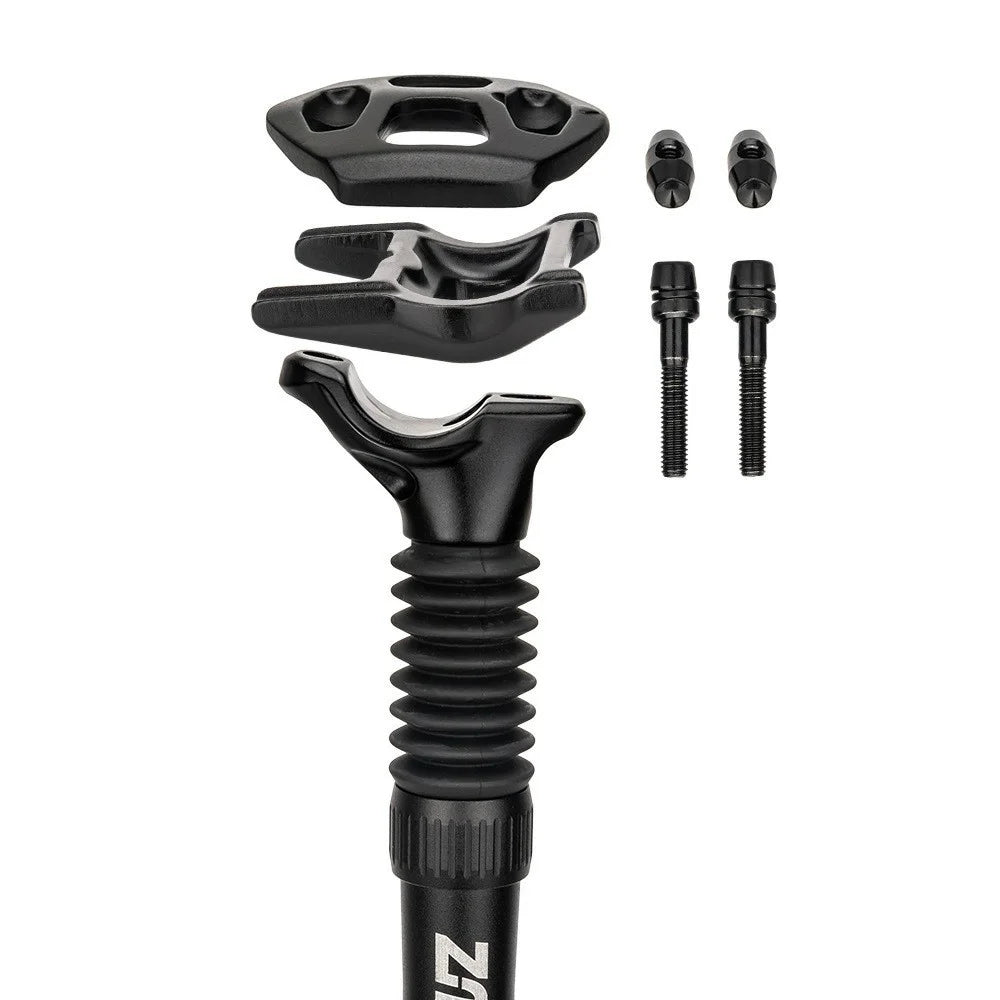 ZTTO Bicycle Seatpost Mountain Bike Aluminum Alloy Shock Absorption Seat Post - 25.4x350mm - 7