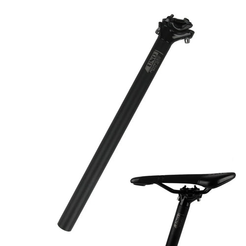 UNO 27.2 x 400mm Bike Seat Posts Bicycle Seatposts Aluminum Alloy Cycling Bike Seat Post with Matte Surface - 1