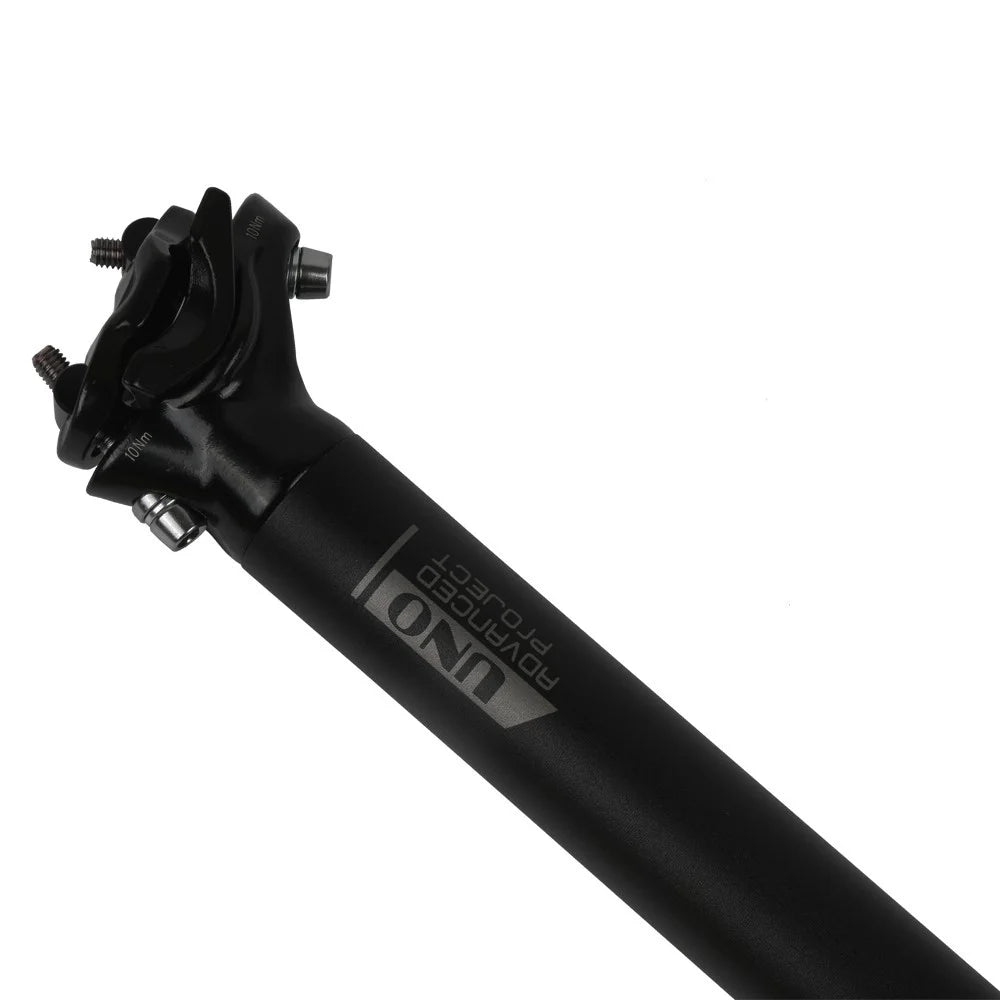 UNO 27.2 x 400mm Bike Seat Posts Bicycle Seatposts Aluminum Alloy Cycling Bike Seat Post with Matte Surface - 2