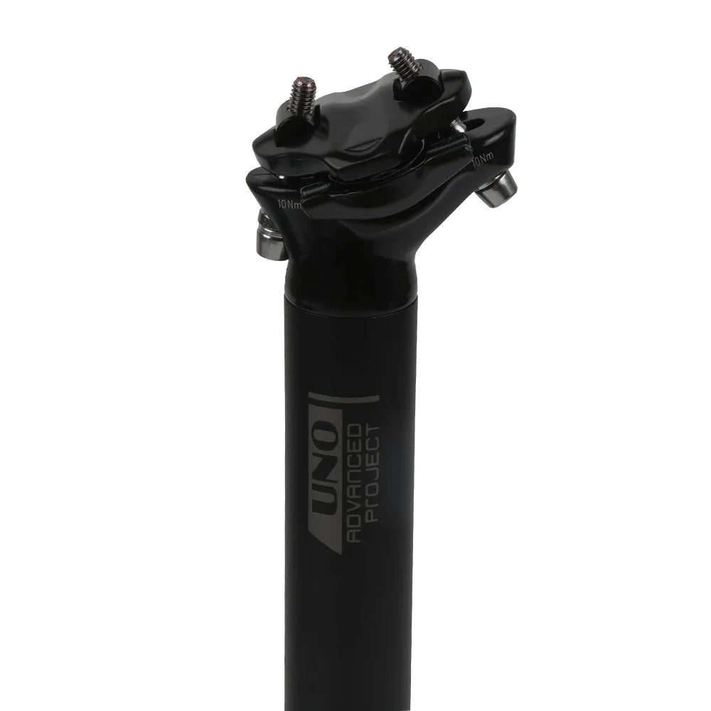 UNO 27.2 x 400mm Bike Seat Posts Bicycle Seatposts Aluminum Alloy Cycling Bike Seat Post with Matte Surface - 3