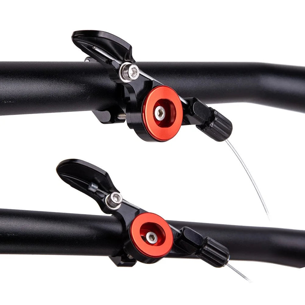 ZTTO ZGXK1A Aluminium Alloy Mountain Bike Seatpost Dropper Lever Bicycle Seat Rod Shifter - Black - 4