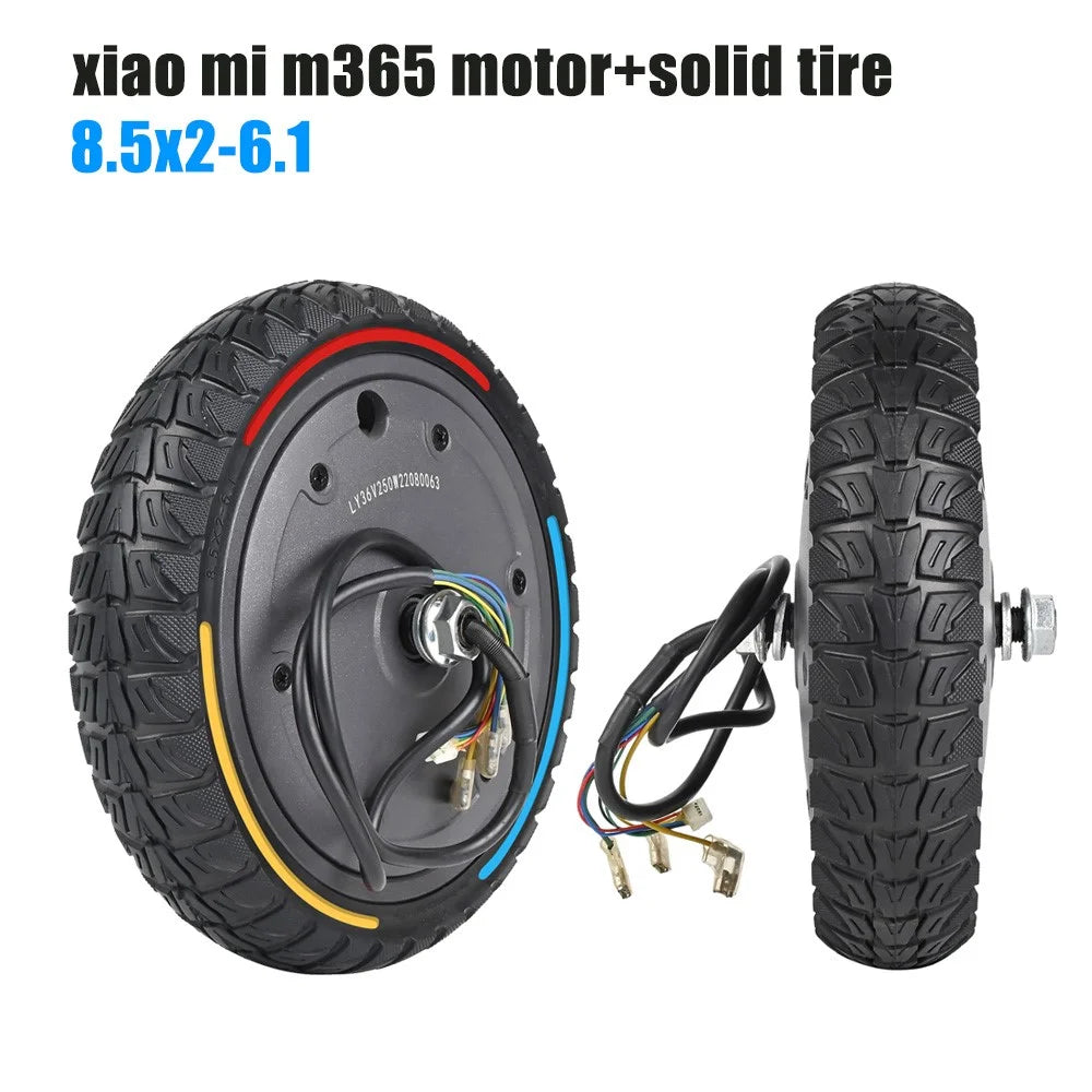 YXM293-2 For Xiaomi Mi Electric Scooter 1S / M365 Pro / M365 Wheel Tire 250W Motor 8.5x2-6.1 inch - 5