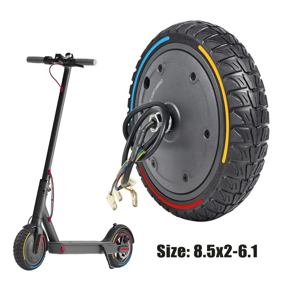 YXM293-2 For Xiaomi Mi Electric Scooter 1S / M365 Pro / M365 Wheel Tire 250W Motor 8.5x2-6.1 inch - 6