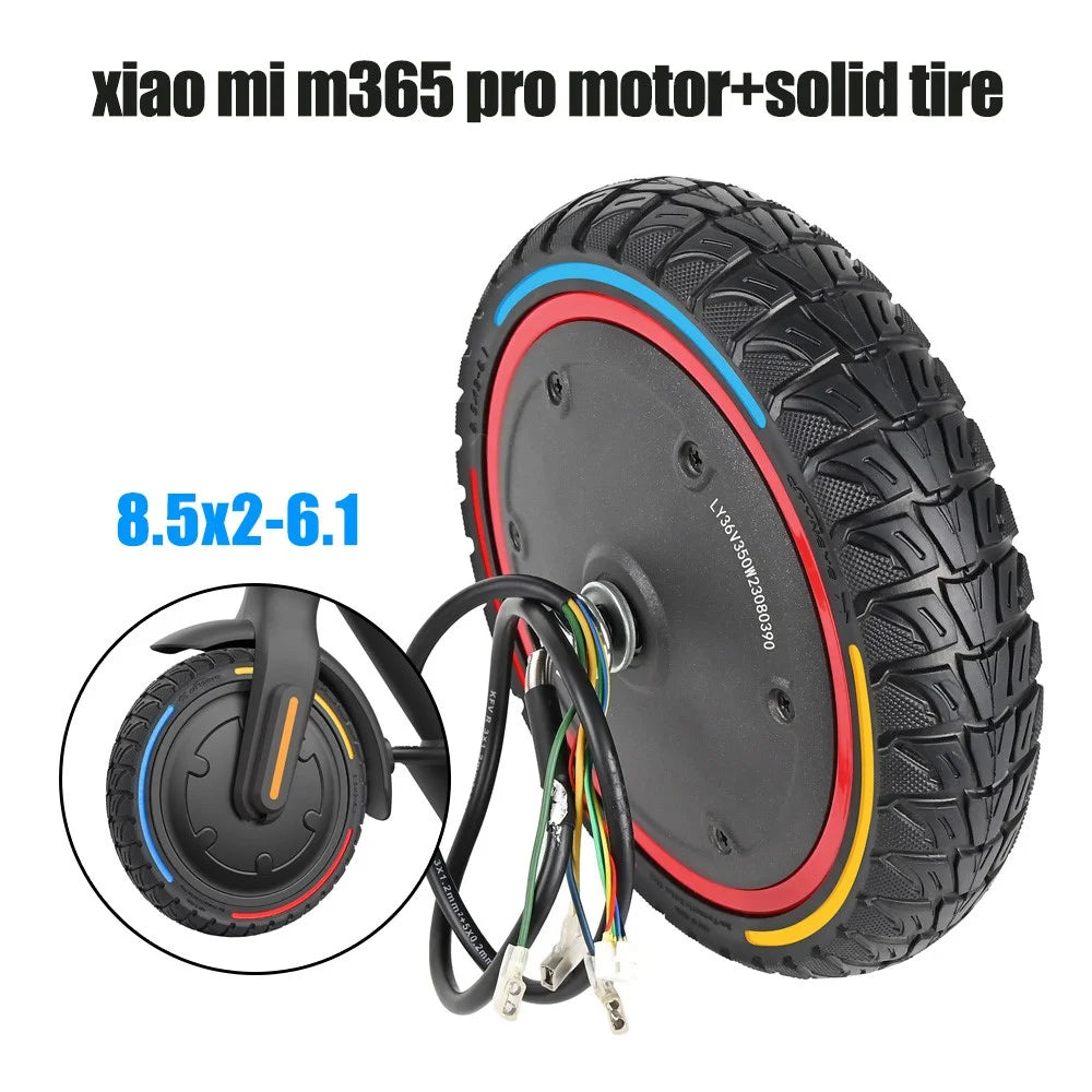 LYXM294-3 For Xiaomi Mi Electric Scooter 1S / M365 Pro / M365 350W Motor E-Scooter Wheel Tire - 4
