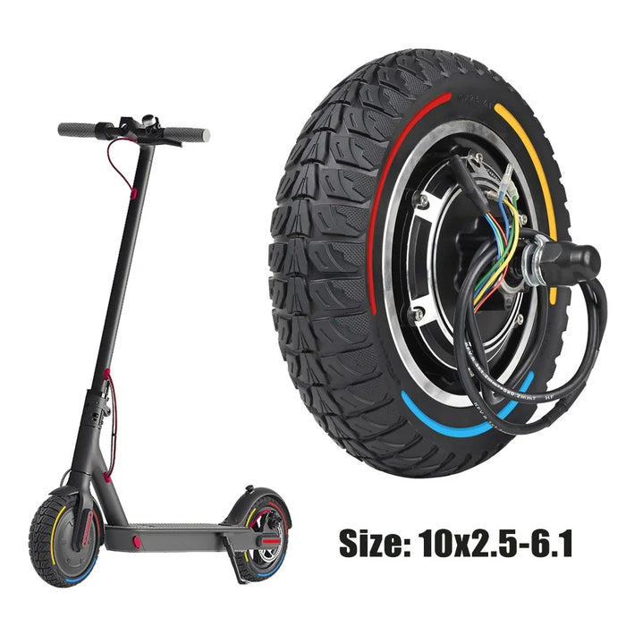LYM4070-1 For KUGOO M4 Pro / M4 Wheel Tire 500W Motor Electric Scooter Replacement Tire - 2