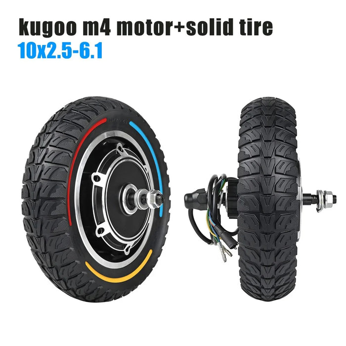 LYM4070-1 For KUGOO M4 Pro / M4 Wheel Tire 500W Motor Electric Scooter Replacement Tire - 4