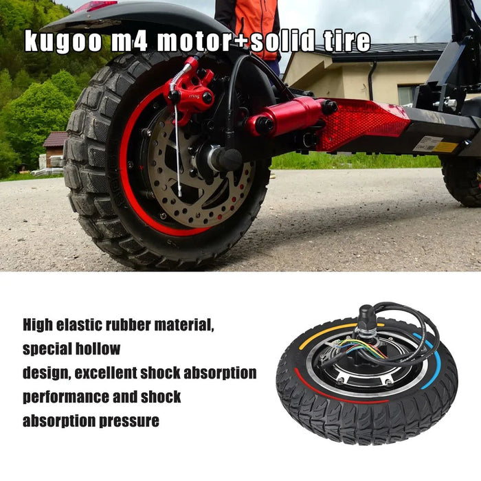 LYM4070-1 For KUGOO M4 Pro / M4 Wheel Tire 500W Motor Electric Scooter Replacement Tire - 5