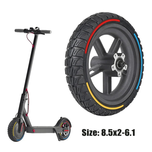 LYXM238-7 For Xiaomi M365 Pro E-Scooter Wheel Off-Road Anti-Slip Electric Scooter Wheel Hub - 1