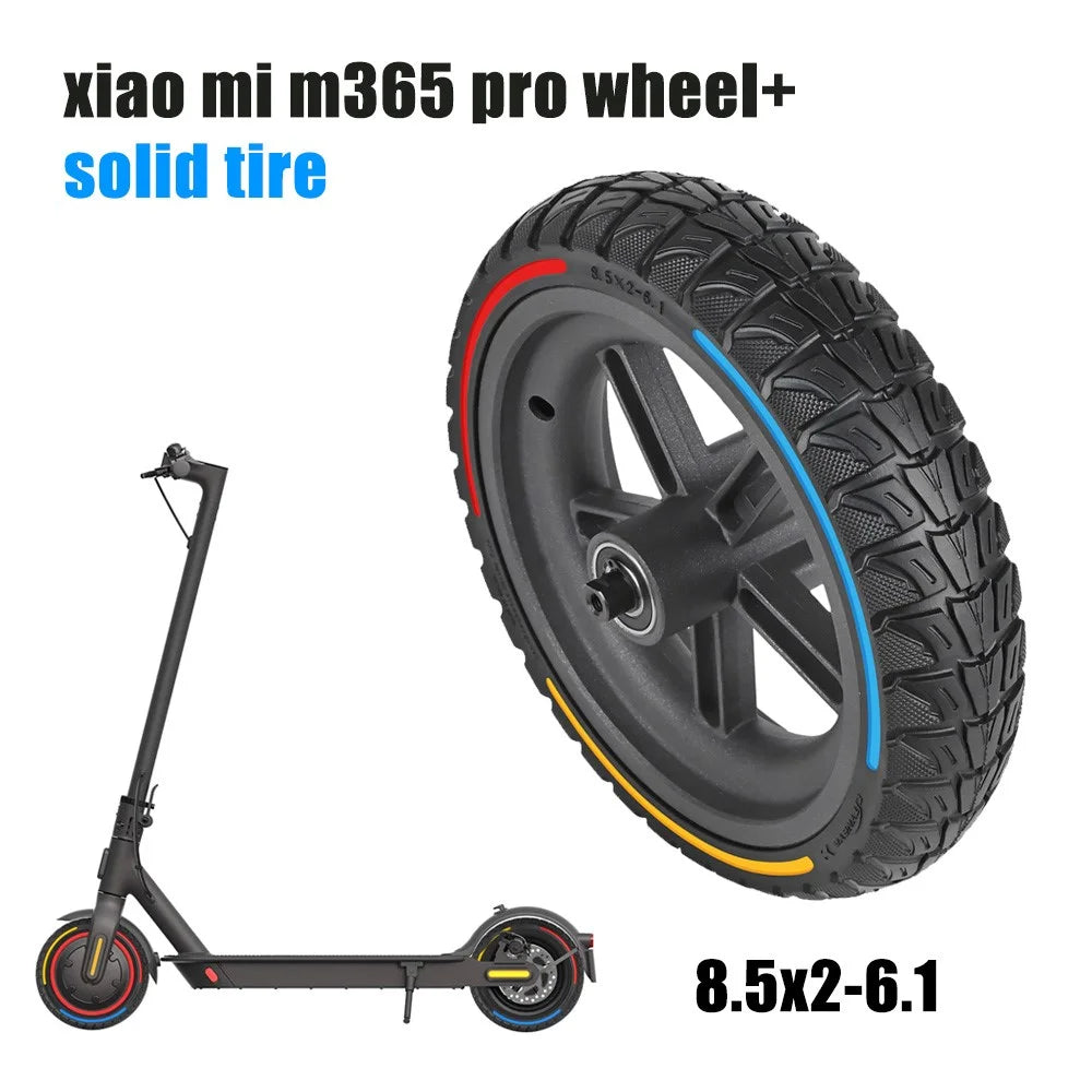 LYXM238-7 For Xiaomi M365 Pro E-Scooter Wheel Off-Road Anti-Slip Electric Scooter Wheel Hub - 2