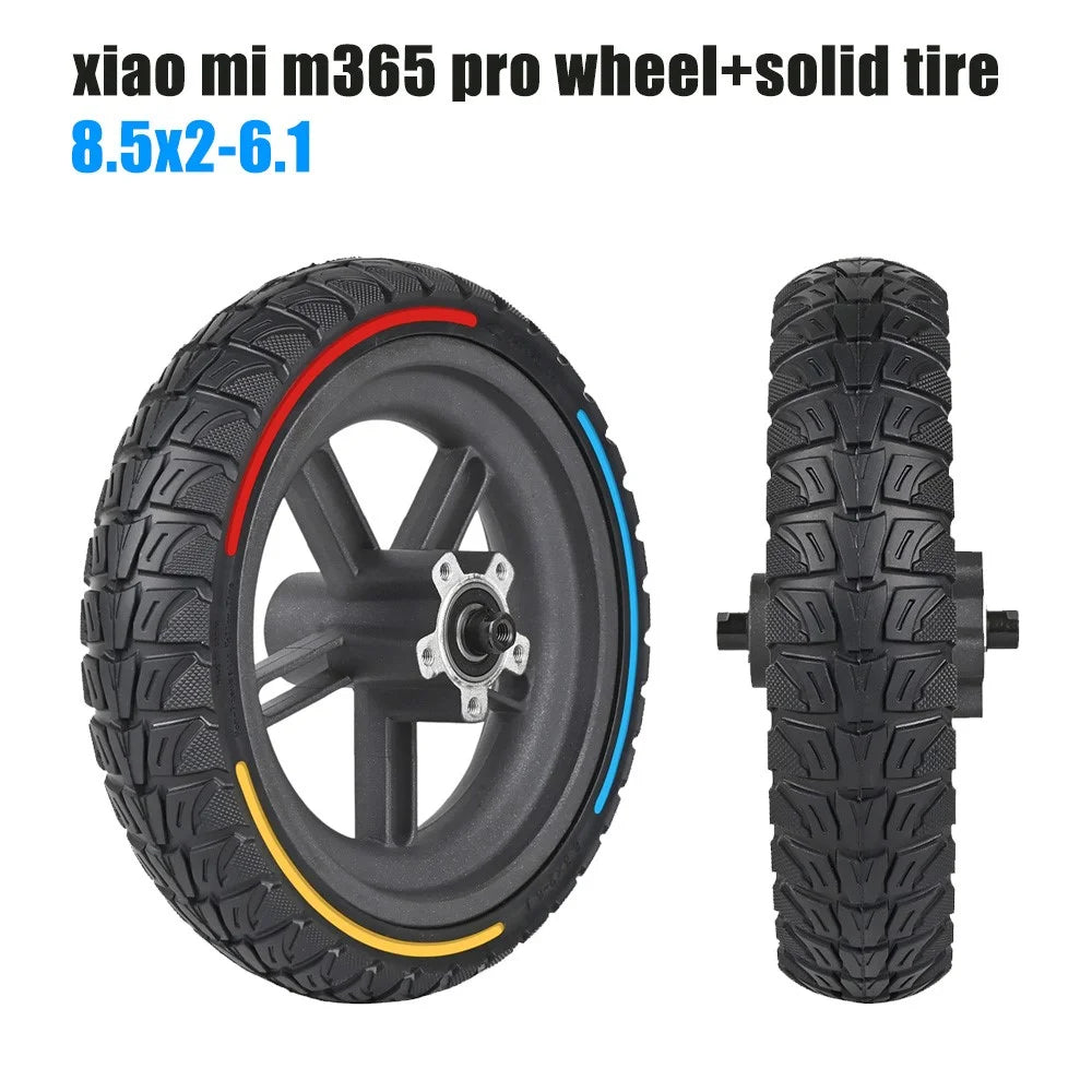 LYXM238-7 For Xiaomi M365 Pro E-Scooter Wheel Off-Road Anti-Slip Electric Scooter Wheel Hub - 5