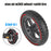 LYXM238-3 For Xiaomi Mi Electric Scooter 1S  /  M365 Wheel Hub Anti-Slip E-Scooter Tire - Red - 5