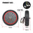 LYXM294-5 For Xiaomi Mi Electric Scooter 1S  /  M365 Pro  /  M365 350W Motor E-Scooter Wheel Tire - Black - 7