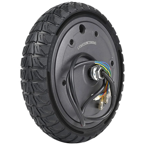 LYXM293-4 For Xiaomi Mi Electric Scooter 1S / M365 Pro / M365 250W Motor E-Scooter Rubber Wheel, 8.5x2-6.1inch - Black - 1