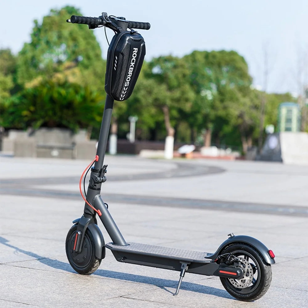 ROCKBROS Electric Scooter Folding Bike 2L Handlebar Bag Hard Shell EVA Waterproof Storage Bag - 3