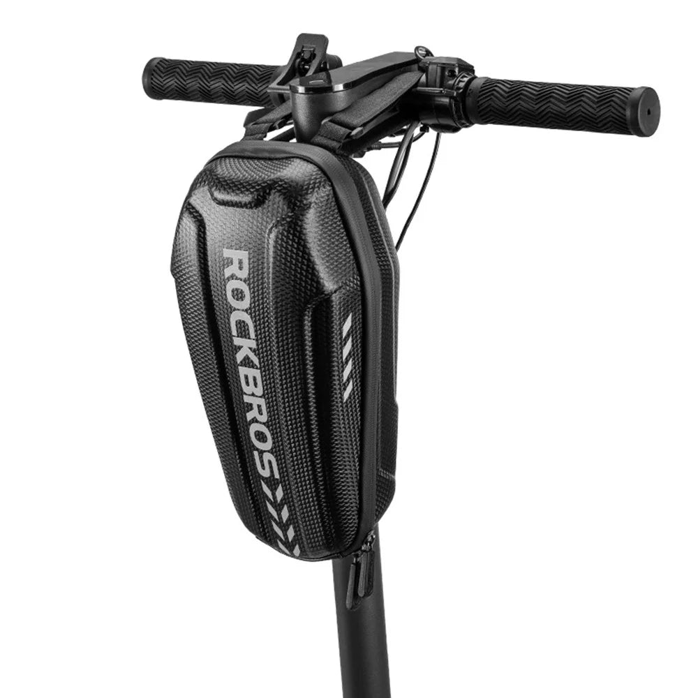 ROCKBROS 3L Waterproof Electric Scooter EVA Hard Shell Front Handlebar Bag for Road Mountain Bike - 1